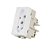 MÓDULO INFINITI PADRÃO 2PET 20A 250V BRANCO - Imagem 1