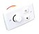 CONTROLE VENTILADOR 4X2 EMBUTIR PARA 1 LÂMPADA_INTERNA - Imagem 1