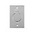 LINHA PISO PLACA 4X2 1 TOMADA CINZA - Imagem 1