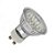 LÂMPADA DICRÓICA MR16 XELUX 130V 20LEDS VERDE - Imagem 1