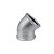 JOELHO GALVANIZADO PESADO 1/2 45° - Imagem 1