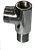 ADAPTADOR PARA MAQUINA LAVAR CROMADO 1\2X1\2X3\4 - Imagem 1