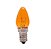 LÂMPADA CHUPETA 7W X 127V AMBAR - Imagem 1