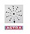GRELHA ASTRA GIRATÓRIA  QUADRADA CROMADO 15X15 CM - Imagem 1
