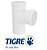 TE ESGOTO CURTO TIGRE 100MM - Imagem 1