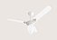 VENTILADOR TRAMONTANA STILO 127V 3P CPM NEW BRANCO TRON - Imagem 1