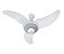 VENTILADOR BOREAS 127V 3P CLM AT BRANCO TRON - Imagem 1