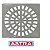GRELHA ASTRA QUADRADA CROMADO 15CM - Imagem 1
