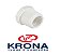 BUCHA REDUÇÃO COM ROSCA 3/4X1\2 BRANCO KRONA - Imagem 1