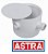 CAIXA GORDURA REDONDA ASTRA BRANCA 25X20CM SAÍDA 75MM - Imagem 1