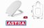 ASSENTO ASTRA SABATINI ALMOFADADO BRANCO - Imagem 1