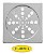 GRELHA INOX QUADRADA 150 CLARINOX - Imagem 1