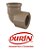 JOELHO SOLDAVEL ROSCAVEL DURIN 25X20MM - Imagem 1