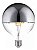 LÂMPADA LED 2,5W BIVOLT S125 BOLA PONTA CROMADA - Imagem 1