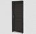 PORTA CRV ACIAÇO LAMINADA 75X215CM R12 ESQUERDA - Imagem 1