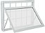VITRO SASAZAKI MAXIM-AR GRADE QUADRICULADA 60X80CM BRANCO - Imagem 1
