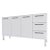 GABINETE COZIMAX COZINHA VENUS BRANCO 1.50M - Imagem 1
