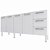 GABINETE COZIMAX VENUS BRANCO 2.00M - Imagem 1