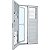 PORTA BALCÃO DE ABRIR MULTIFLEX SASAZAKI PRATIKA 217X120X16CM - Imagem 1