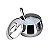 AÇUCAREIRO INOX COLHER/TAMPA 350G POP - Imagem 1