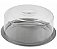 PORTA BOLO INOX REDONDO 27,5CM COM TAMPA POP - Imagem 1