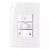 CONJUNTO CONTROLE VENTILADOR 127V BRANCO SLEEK - Imagem 1