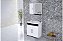 GABINETE BANHEIRO VERONA COM ESPELHO 55.5CM PRETO - Imagem 1