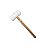 MARTELO BORRACHA METASUL PVC 50MM BRANCO - Imagem 1