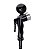 DUCHA GATILHO POP PRETO BLUKIT - Imagem 1
