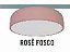 PLAFON ATTENA MOON 50CM 4 LÂMPADAS ROSA FOSCO - Imagem 1