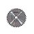 DISCO SERRA CIRCULAR 4.3/8 36 DENTES BESTFER - Imagem 1