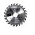 DISCO SERRA CIRCULAR 4.3/8 24 DENTES THOMPSON - Imagem 1