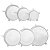 CONJUNTO TAMPA SILICONE 6 PEÇAS YAZI - Imagem 1
