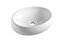 CUBA ICASA APOIO OVAL 40X30 BRANCO - Imagem 1