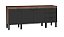 GABINETE MADEIRA FLAMINGO  TAMARINDO E PRETO 1.94M COZIMAX - Imagem 1