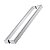 PUXADOR U 40X20 DUPLO CROMADO DDM - Imagem 1