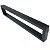 PUXADOR U 40X20 800 BLACK - Imagem 1