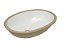 CUBA DE EMBUTIR FIORI OVAL MARFIM 34X50X16CM - Imagem 1