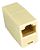 EMENDA FEMEA DUPLA RJ45 8X8 - Imagem 1