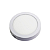 PLAFON LED SOBREPOR REDONDO 12W  6500K LUZ SOLAR - Imagem 1