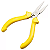 ALICATE MINI BICO CHATO LISO LEETOOLS - Imagem 1