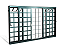 VITRO SASAZAKI COM BASCULANTE & COM GRADE QUADRICULADA 100X120X12CM - Imagem 1