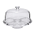 BOLEIRA  KLASSIC WHITE COM PE E TAMPA 32X22CM - Imagem 1