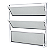 VITRO CRV CLASSIC 80X60 1 SEC MB BRANCO - Imagem 1