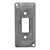 TAMPA CONDULETE 1 POSTO VERTICAL DAISA 1" - Imagem 1