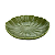 PRATO DE CERÂMICA BANANA LEAF VERDE 16X16X3 - Imagem 1