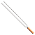 ESPETO INOX DUPLO CHURRASCO - Imagem 1