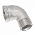 COTOVELO MXF CROMADO 1/2 WKIT - Imagem 1
