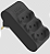 PLUG MULTIPLIC 10A COM 3 TOMADA 2P+T 10A PRETA FAME - Imagem 1