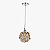 PENDENTE CRISTAIS PRAGA G9 AMBAR REF7614 - Imagem 1